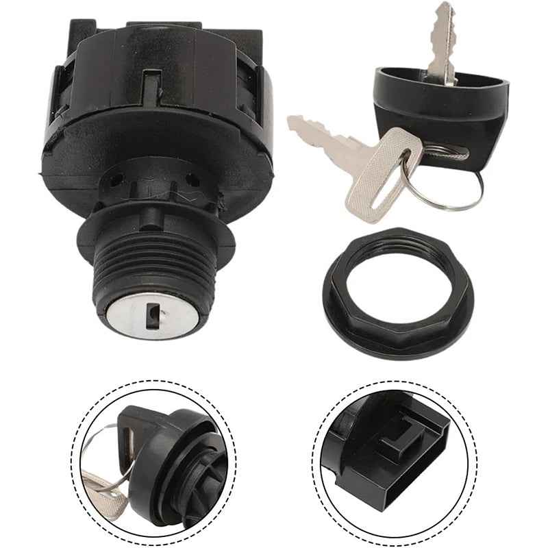 710003847 Ignition Key Switch Fits Compatible With Can Am Renegade Max Outlander 650 800 1000, Commander 800R 1000 1000R 710002327 710007863