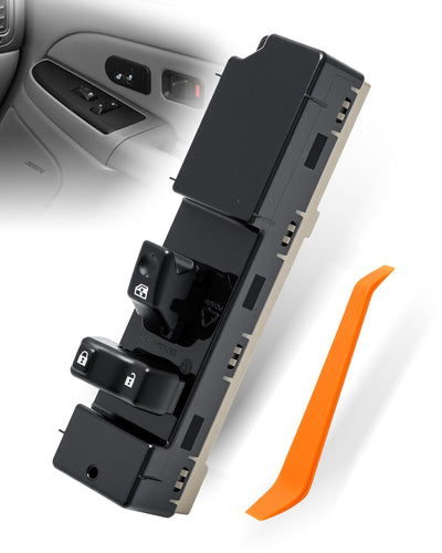 19115820 Front Passenger Side Door Lock and Side Window Switch with Side Window Lockout Switch and Module