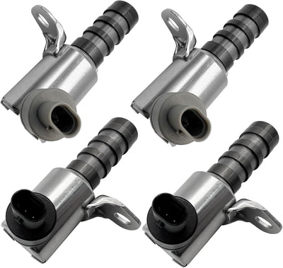 4 unidades 917-197 917-198 AT4Z6M280A AT4Z6M280B Válvula variable de control de aceite (OCV) (3.3L 3.5L 3.7L) Solenoide de sincronización VVT para Ford Explorer Transit F150 Flex Edge Expedition Mustang Taurus, para Lincoln MKX MKS