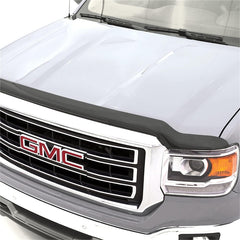 Auto Ventshade AVS Hoodflector Bug Shield Deflector for 2016-2018 Chevrolet Silverado 1500 / 2019 Silverado 1500 LD,Dark Smoke Acrylic, Made in USA
