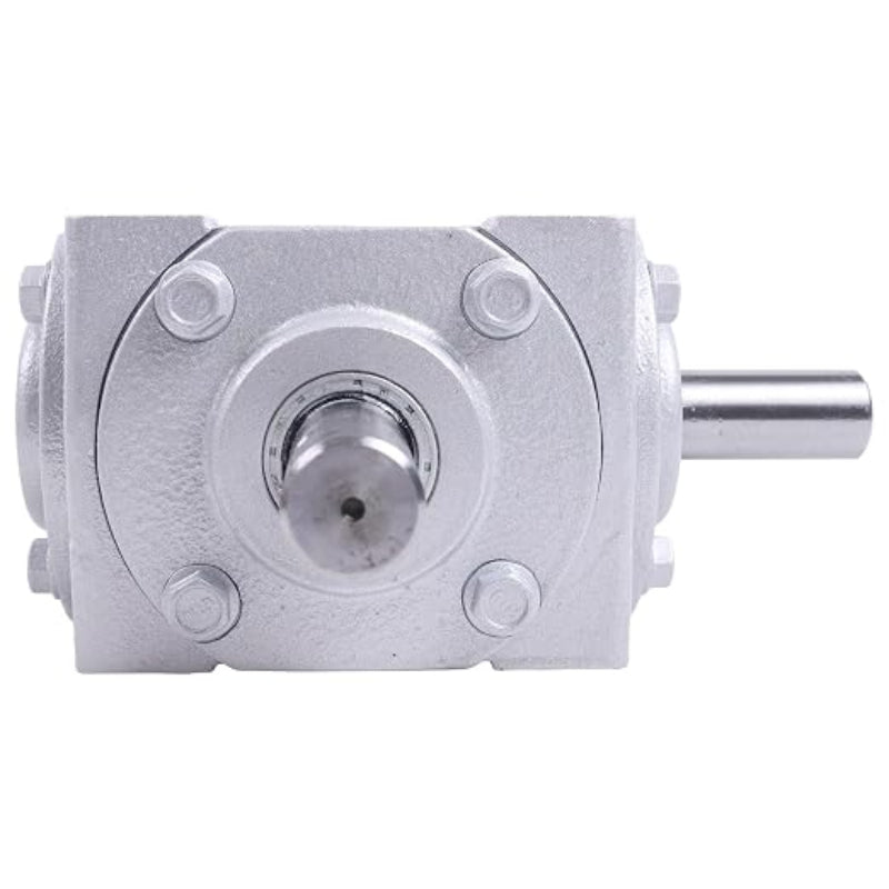 Post Hole Digger Gearbox,40 HP Right Angle Bevel Gearbox with Crosshole & Keyed Shaft