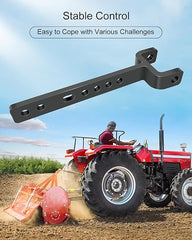 3 Point Stabilizer 2PCS,Tractor Front Part Tractor Sway Link 3-Point Hitch Draw Bar Stabilizer,Prevents Implement & PTO Shaft Damage