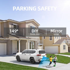 「Clearance」 Car Rear View Backup Camera Cars HD Night Vision 4.3" Monitor Back Up Waterproof buymachineryparts