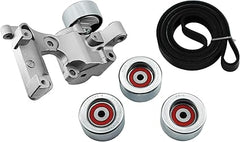 Drive Belt Tensioner Idler Pulley Kit Fit for 2005-2015 Toyota Tacoma, 2005-2012 Tundra, 2003-2009 4Runner, 2007-2009 FJ Cruiser, Compatible with 4.0L V6 1GRFE Only