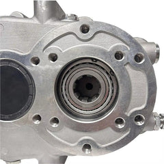 PTO Gearbox KM8001-2A 1:2.5 Speed Multiplier 46KW,Aluminum Flange Mounted Gearbox for Agricultural Machinery,540RPM Input 1350RPM Output