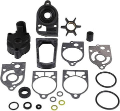 Kit de reparación de bomba de agua 77177A3 con carcasa de repuesto para motores fueraborda Mercury y Mariner de 2 tiempos de 30 a 70 HP - Reemplaza 46-77177A3 Sierra 18-3324 GLM12100