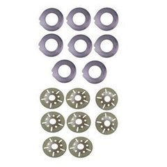 8-Piece Brake Disc & Friction Plate 9R-9401 133-7234 for Caterpillar CAT Loaders