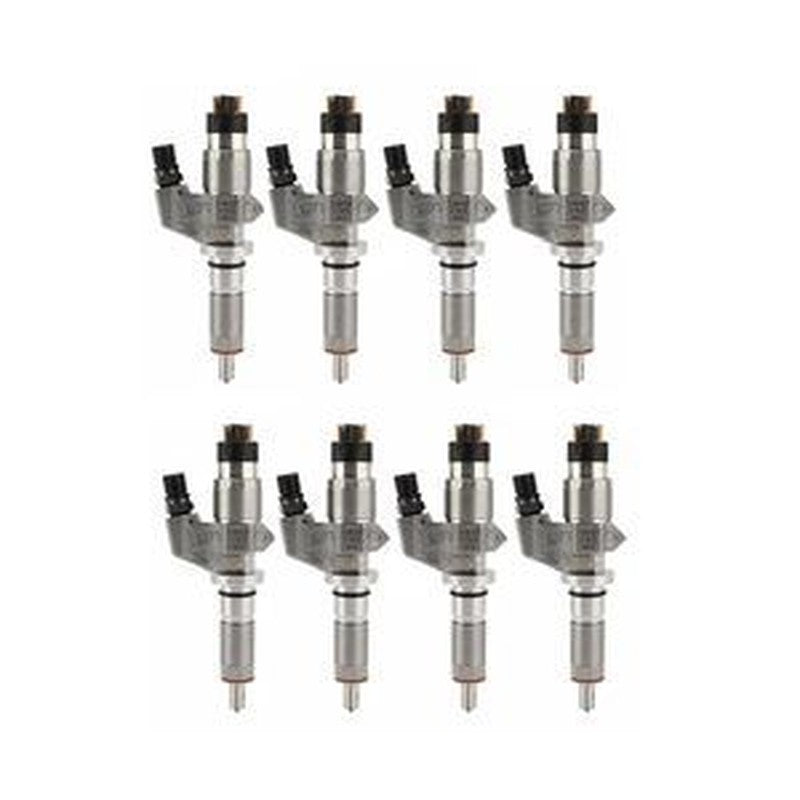 8-Piece Fuel Injector 0445120008 for Chevrolet Silverado LB7 Engine