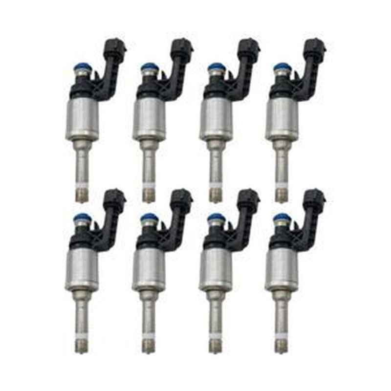 8-Piece Fuel Injector Set 16600-1LA0A/B FJ1179 62809 for Infiniti QX56 M56 QX80 Q70 Q70L 5.6L