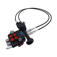 80lpm/21gpm 2 Spool Remote Control Valve with Cable with Joystick