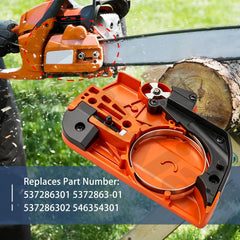 537286301 Clutch Cover for Husqvarna chainsaws 455, 455E, 455R, 461, 460, 132R, 460R, H455 buymachineryparts