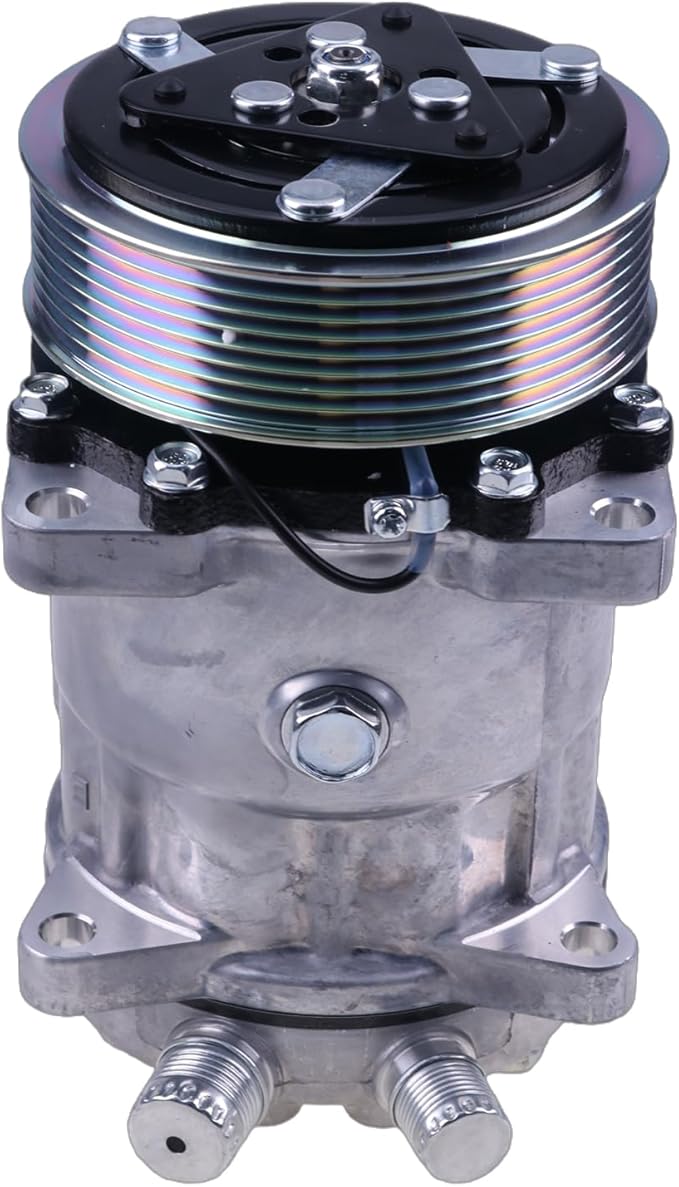 SD7H15 A/C Compressor 82016158 for CASE Tractor MXM120 MXM130 MXM140 MXM155 MXM175 MXM190