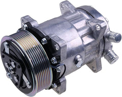 SD7H15 A/C Compressor 82016158 for CASE Tractor MXM120 MXM130 MXM140 MXM155 MXM175 MXM190