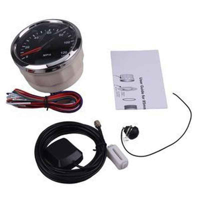Adjustable MPH GPS Speedometer Odometer 125MPH for Boat Car Truck Motorcycle