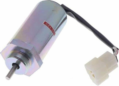 12V Fuel Shutoff Solenoid 8973295680 for Isuzu Engine 3LA1 3LB1 3LD1 3LD2 4LB1 4LE1 4LE2 Truck PA XD XV