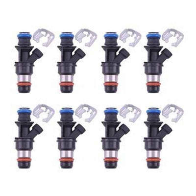 8 Fuel Injectors 881693001 881693 for Mercury 496 MAG 8.1L