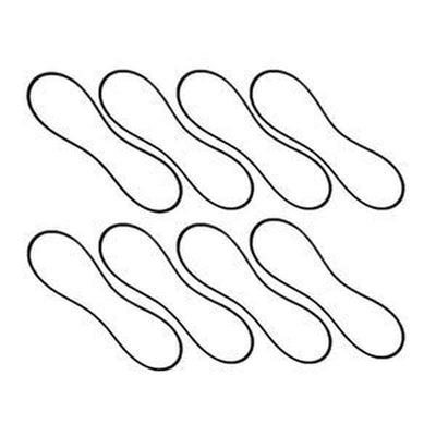 8-Piece XPZ 2120LW V-Belt 6.2638.0 for Kaeser Air Compressor