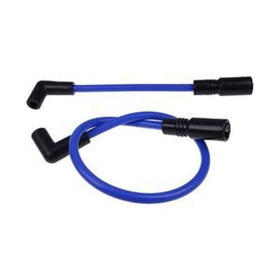 8mm Spark Plug Wire Set for Harley Davidson FXD Dyna 2000-2017 Softail 1999-2017 DS-242607 DYNA-409BL