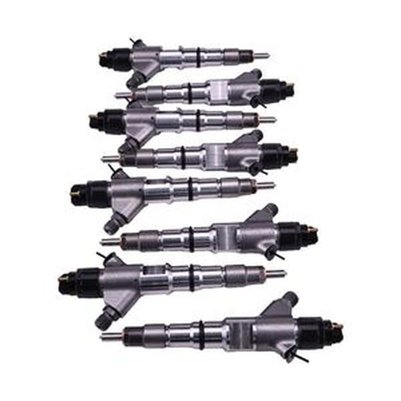 8 Fuel Injectors 0445-120-153 0445120153 for Kamaz Engine 740.70-280 buymachineryparts