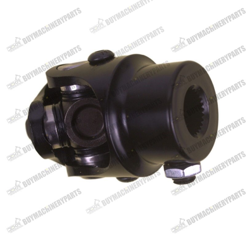 9/16" 26 Spline X 3/4" DD Single Steering U Joint Shaft Rat Street Rod Black - Buymachineryparts