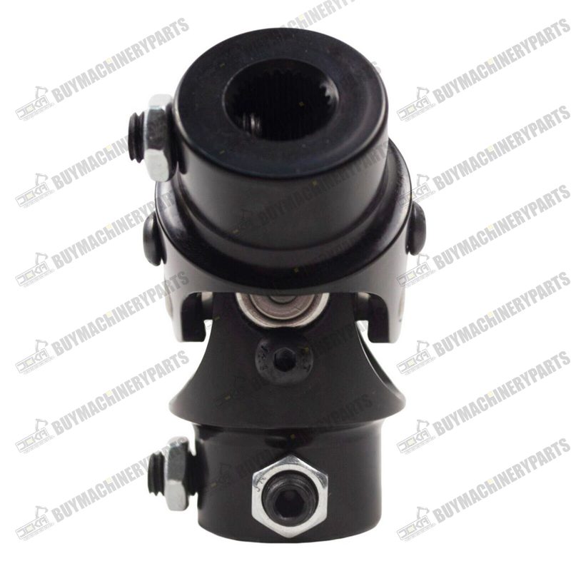 9/16" 26 Spline X 3/4" DD Single Steering U Joint Shaft Rat Street Rod Black - Buymachineryparts