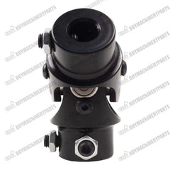 9/16" 26 Spline X 3/4" DD Single Steering U Joint Shaft Rat Street Rod Black - Buymachineryparts