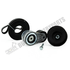 90K-38285 Serpentine Belt Tensioner & Idler Pulley Kit Compatible with 2003-2012 Dodge RAM 2500/3500/4500/5500 5.9L/6.7L, Sterling Bullet 45/55 2008-2010, Replace 38285 36315 K081264HD