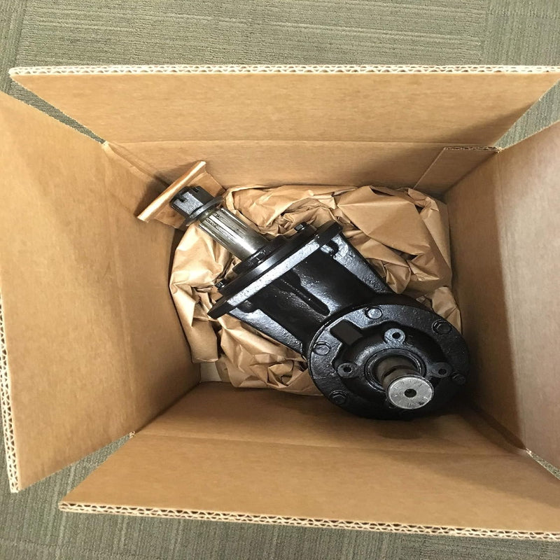 Shear Bolt Gearbox 35-45HP Rotary Cutter Replacement for Omni Gear RC30 1:1.47 Ratio with 5 Extra Shear Bolts,Cast Iron Right Angle Gearbox