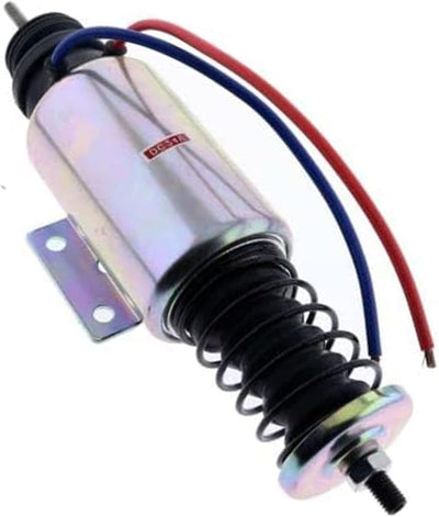 24V Shutdown Solenoid 98423938 for New Holland Loader FR130 FR130.2 FR160 FR160.2 FR220