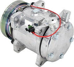 A/C Compressor 84322107 for New Holland CASE IH Skid Steer Loader 420 430 435 440 445 450 465