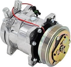 A/C Compressor 84322107 for New Holland CASE IH Skid Steer Loader 420 430 435 440 445 450 465