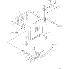 Aftercooler 6223-63-4200 6223634200 for Komsatu Engine SAA6D108E-2A Excavator PC300-6 PC300-6Z PC300LC-6Z PC340NLC-6