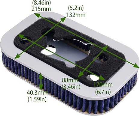 Air Filter 29036-88B 29331-96 for Harley-Davidson Sportster 883 1200 XLH1200 XL1200C XLH883 XL883C XL883P XLH883R