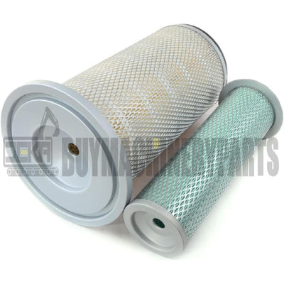 Air Filter YY634AB 600-181-9470 600-181-9480 for Komatsu PC100-5 PC100-6 PC120-5 PC120-6（4D102） PC120-6（4D95） PC60-3 PC60-5 PW100-3