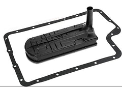 Filtro de fluido de transmisión automática con junta de cárter, compatible con Ford F-250 Super Duty F-350 Super Duty 2007-2010, E-150 2007, E-350 Super Duty 2010-2016, E-450 Super Duty 2007-2014