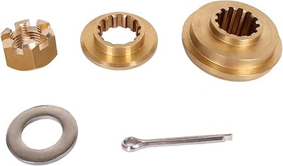 Boat Engine 3T5-87326-0 3T5873260M 3TW873260 3KY873260 Propeller hardware kit for Tohatsu for Nissan Outboard 40HP 50HP, 3C8642310 Thrust Holder, 348642320 Stopper, 353641210 Nut, 345641240 Washer