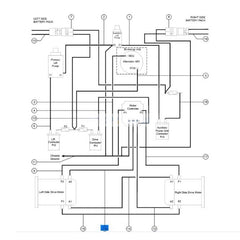 Cable Assembly 139055GT for Genie Boom Lift Z-45/25 Z-45/25J