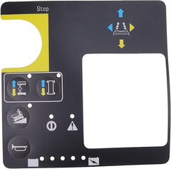 Control Box Overlay Decal 78673 78673GT for Genie Scissor Lift GS-1530 GS-1532 GS-1930 GS-1932 GS-2032 GS-2046 GS-2632 GS-2646 GS-3246