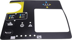 Control Box Overlay Decal 78673 78673GT for Genie Scissor Lift GS-1530 GS-1532 GS-1930 GS-1932 GS-2032 GS-2046 GS-2632 GS-2646 GS-3246