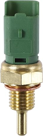 Coolant Temperature Sensor for Peugeot 206 Durable No.96368024 Water Temp Sensor Gold Tone Inner