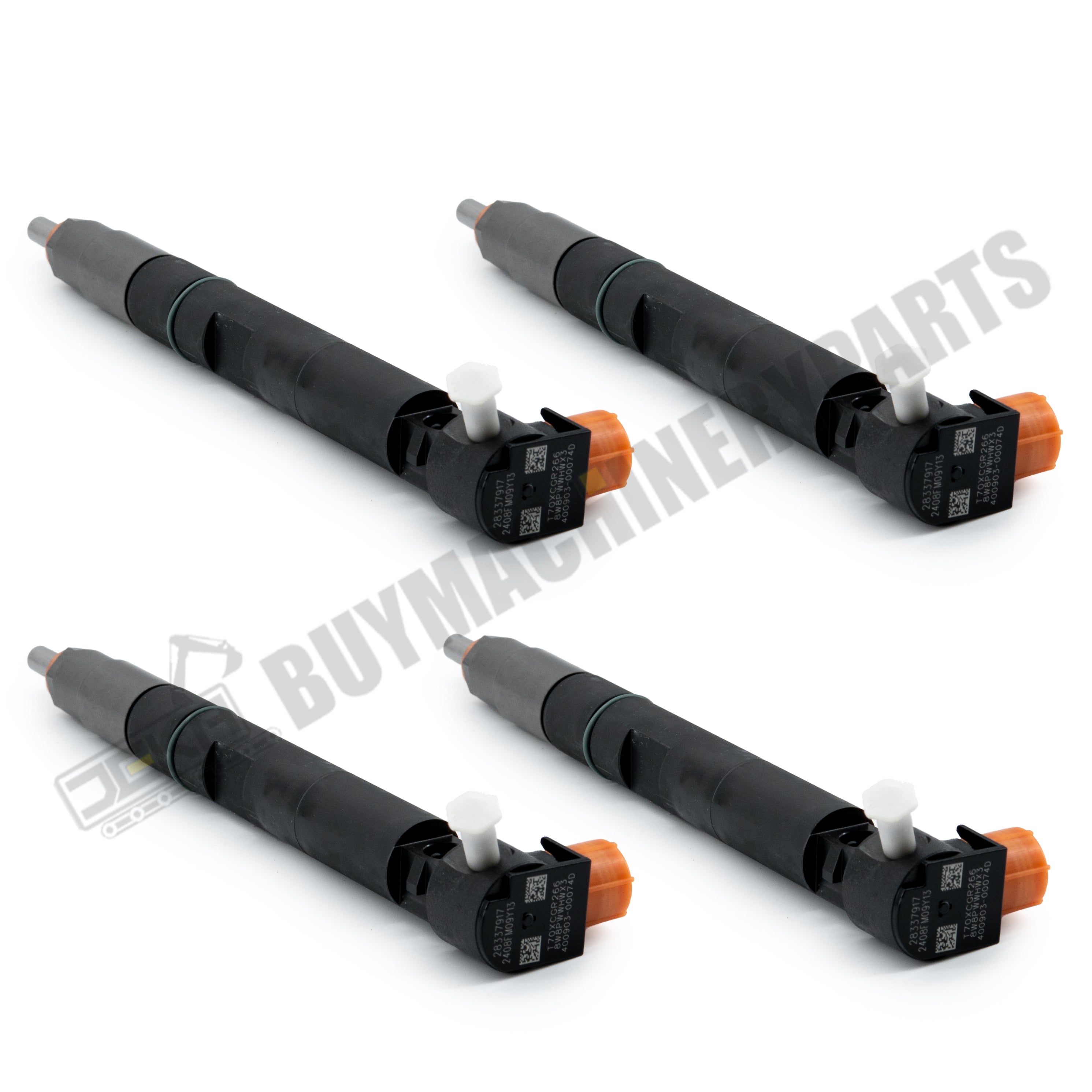 4PCS Fuel Injector 400903-00074D 7275454 28337917 for Doosan D24 D18 Bobcat Excavator E32 E35 E42 E45 E50 E55 E85