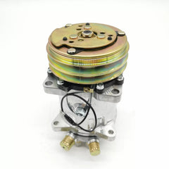 Delphi V5 A/C Compressor 72107511 for New Holland MH2.6 MH3.6 MH4.6 Kobelco E125W E145W E175W E95W Excavator