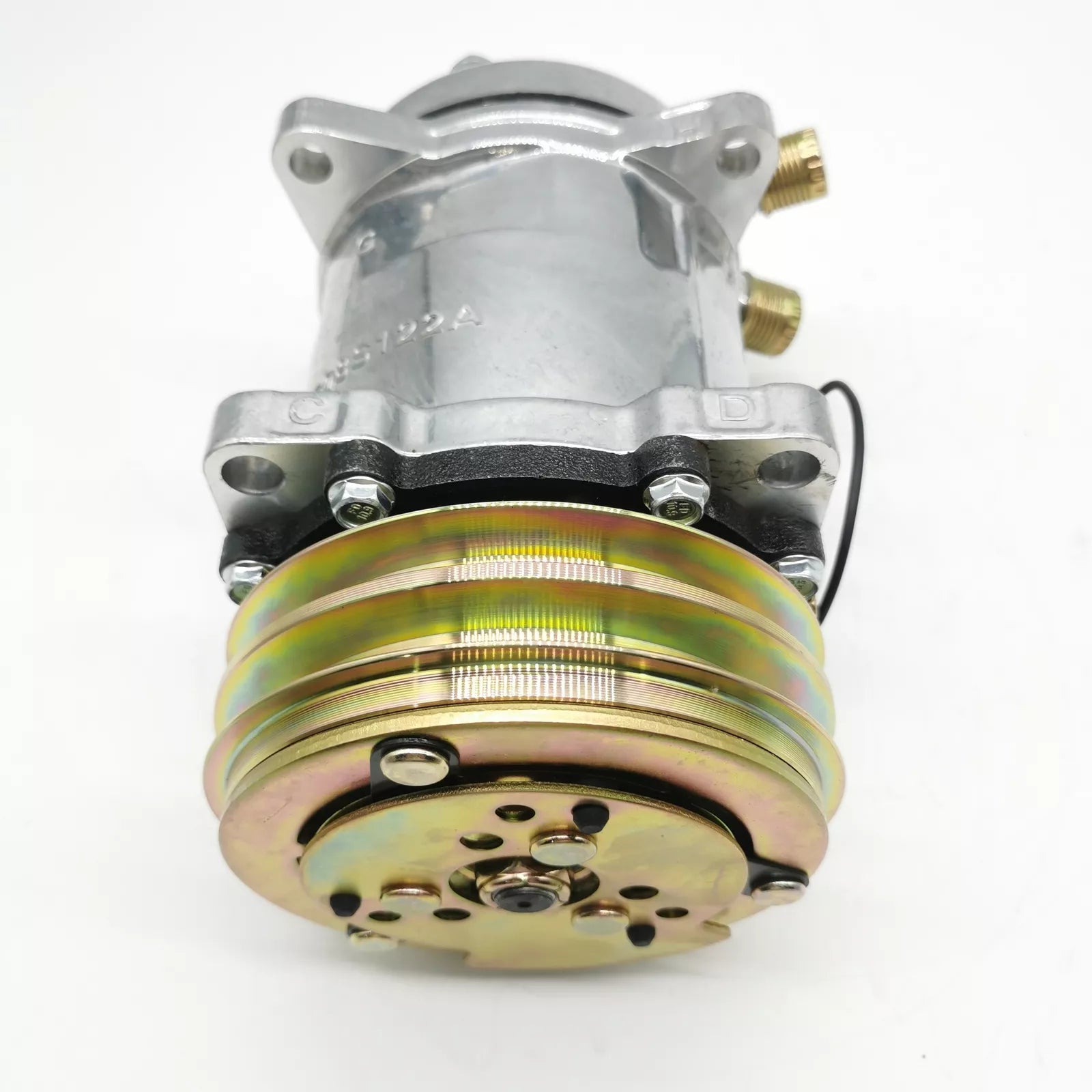 Delphi V5 A/C Compressor 72107511 for New Holland MH2.6 MH3.6 MH4.6 Kobelco E125W E145W E175W E95W Excavator