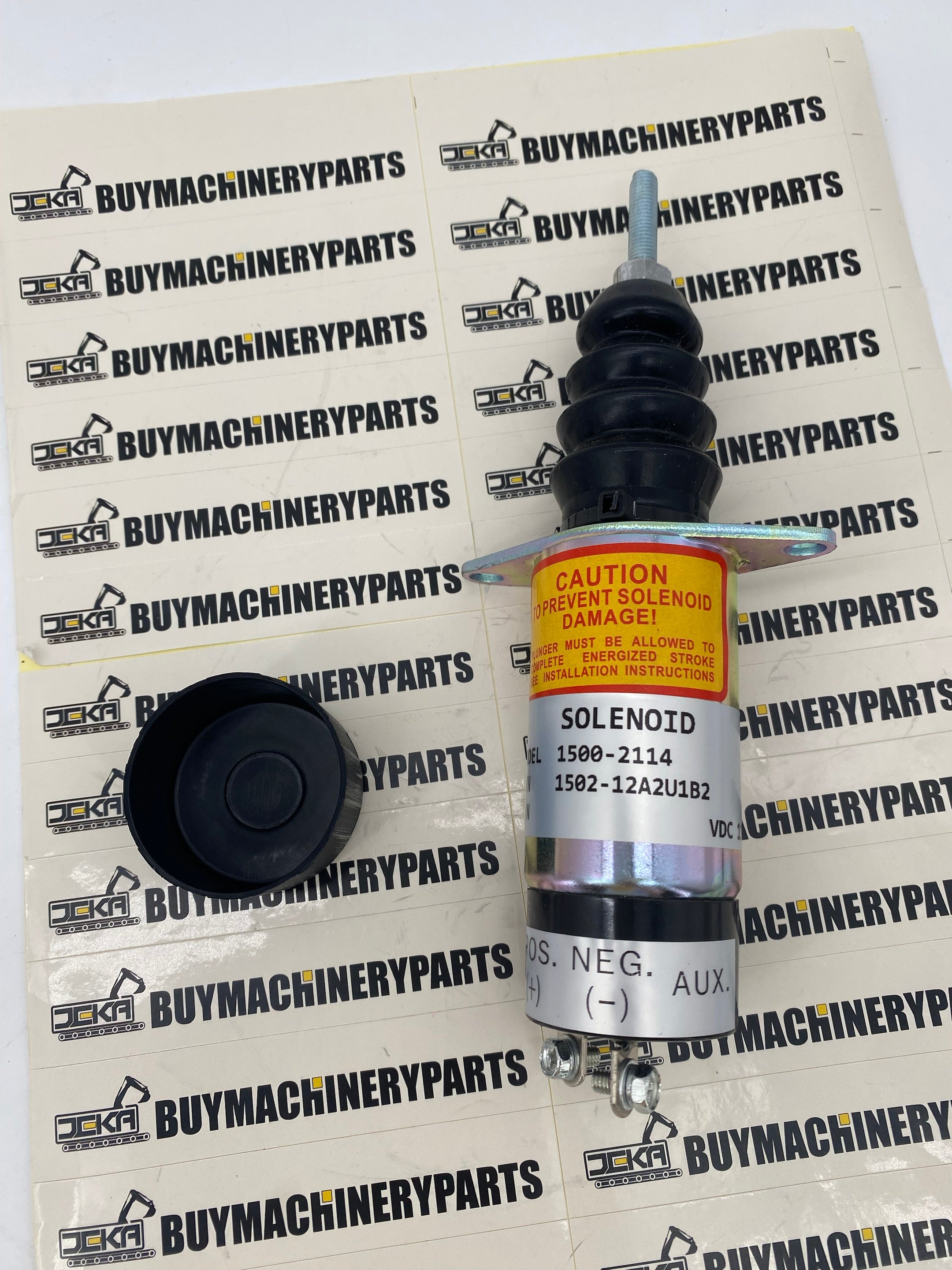 12V Shutdown Solenoid Valve 1504-12A2U1B1S1, Replaces Woodward 307-2546, By Holdwell