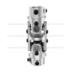 3/4 DD X 3/4 DD Double Universal Steering Chrome New U-Joint Shaft
