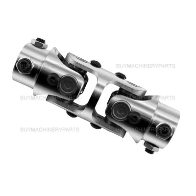 3/4 DD X 3/4 DD Double Universal Steering Chrome New U-Joint Shaft