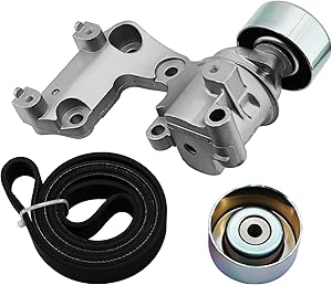 Drive Belt Tensioner Kit for Toyota 3.5L V6, Fits Camry 2012-17, Highlander 2008-16, RAV4 2006-12, Sienna 2011-16, Venza 2009-15, for Lexus ES350 2013-18, RX350 2010-15