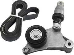 Drive Belt Tensioner and Serpentine Belt Kit 38216+7PK1935 Fit for Toyota Camry 2002-2006, Highlander 2001-2007, RAV4 2001-2005, Solara 2002-2007, for Scion tC 2005-2006 2.4L
