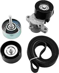 Drive Belt Tensioner and Serpentine Belt Kit Fit for Nissan Altima 2007-2012, Maxima 2009-2015, Murano 2009-2014, for 3.5L V6, Replace 39155 7PK1700