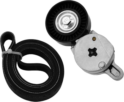 Drive Belt Tensioner Kit Compatible with Toyota Camry 2012-2017, RAV4 2009-2018, Scion tC 2011-2016, Fits 2.5L L4 DOHC Engine Only